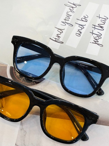 남녀공용 안경 틴트 색안경 패션 컬러 선글라스